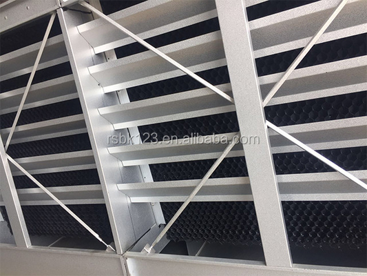 CE Cross Flow Media HVAC Thép tháp làm mát bay hơi công nghiệp