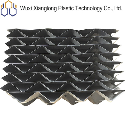 Tháp giải nhiệt PVC Louver Bộ khử độ trôi 30mm Bộ khử sương mù PVC