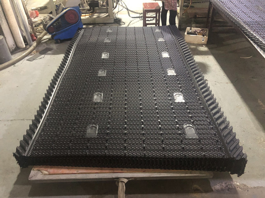 Tháp giải nhiệt quốc tế Cross Flow Fill Media truyền nhiệt PVC