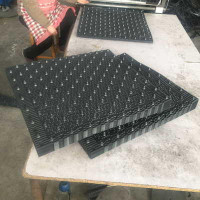 750X2000mm Tháp giải nhiệt PVC cứng nhắc Tháp làm mát phương tiện truyền thông CF750