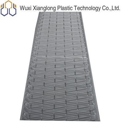 Tháp giải nhiệt chống kiềm Chất làm đầy phương tiện PVC Honeycomb Filler 730mm 950mm