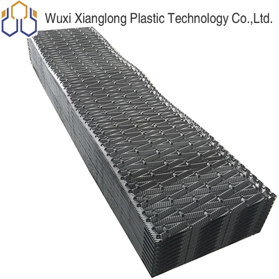 Chiều rộng 750mm Vật liệu cho tháp giải nhiệt Chất làm đầy PVC cho tháp giải nhiệt KK