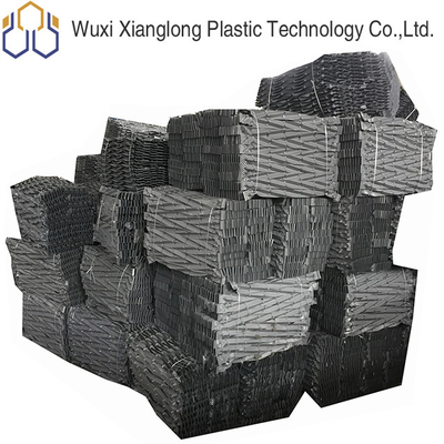 Tháp giải nhiệt chống kiềm Chất làm đầy phương tiện PVC Honeycomb Filler 730mm 950mm
