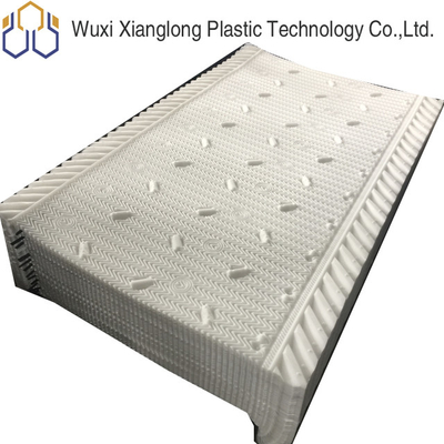 Tháp giải nhiệt dòng chéo Infill Tháp giải nhiệt 19mm Vật liệu đóng gói Treo PVC