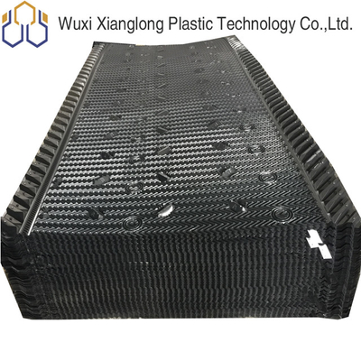 Tháp giải nhiệt dòng chéo Infill Tháp giải nhiệt 19mm Vật liệu đóng gói Treo PVC