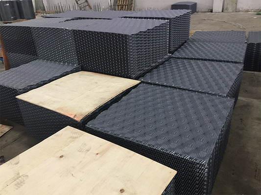 Tháp giải nhiệt 850X1000mm Bộ làm mát bằng không khí PVC Filler 0,32mm-0,6mm