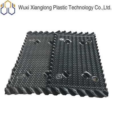 R Tháp giải nhiệt phân phối nước nóng Đổ đầy PVC tổ ong 1520mm 500mm