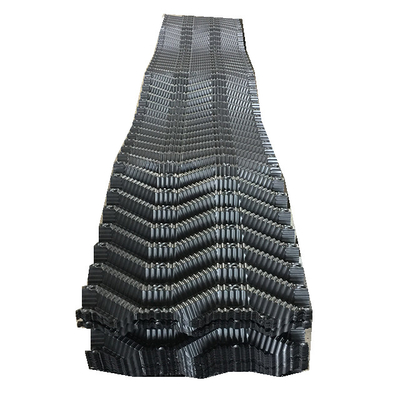 Tháp giải nhiệt PVC màu xanh đen Gói lấp đầy tổ ong 500mm 0,32-0,6mm