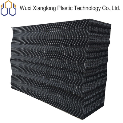 Tháp giải nhiệt 500mm S Wave Counter Lưu lượng Vật liệu lấp đầy Tháp giải nhiệt Gói làm mát để làm mát nước