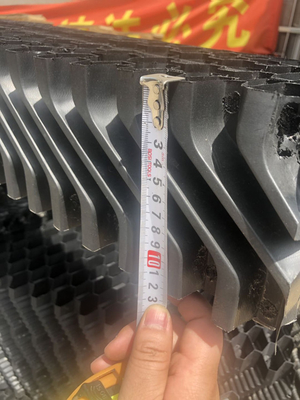 Các thành phần tháp giải nhiệt bằng nhựa PVC di động tổ ong màu đen