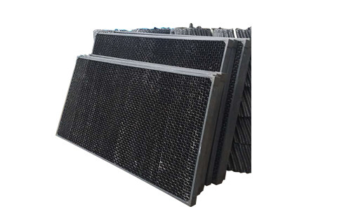 65mm Cửa gió vào Cửa kính chắn Splash Bảo vệ Tháp giải nhiệt PVC Cửa gió vào Tháp làm mát
