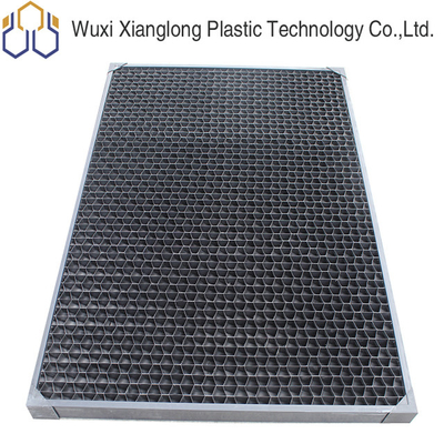 PVC CPVC Cửa kính gió đầu vào 62mm 70mm Kính chắn gió tháp giải nhiệt cho bộ khử trôi