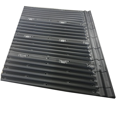 Tháp giải nhiệt dòng chảy chéo Tấm nhựa PVC 1300mm 2440mm 20mm