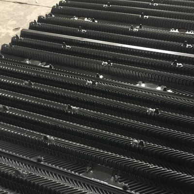 Tháp giải nhiệt dòng chảy chéo Tấm nhựa PVC 1300mm 2440mm 20mm