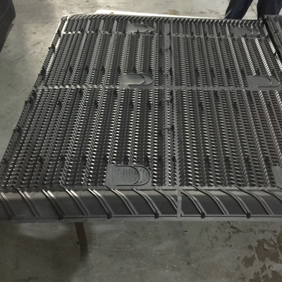 Treo tháp giải nhiệt 1350mm Phương tiện truyền tải dòng chảy chéo 0,38-0,6mm