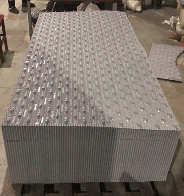 750X2000mm Tháp giải nhiệt PVC cứng nhắc Tháp làm mát phương tiện truyền thông CF750