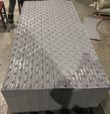 750X2000mm Tháp giải nhiệt PVC cứng nhắc Tháp làm mát phương tiện truyền thông CF750