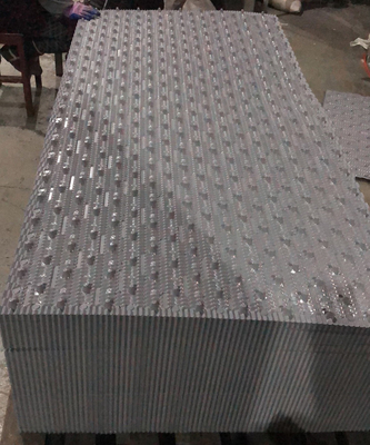 750X2000mm Tháp giải nhiệt PVC cứng nhắc Tháp làm mát phương tiện truyền thông CF750