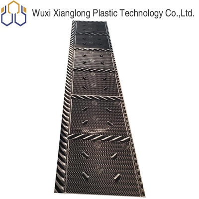 Tháp giải nhiệt màu đen Gói tháp giải nhiệt PVC Filler 810mm
