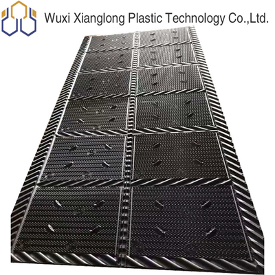 Tháp giải nhiệt màu đen Gói tháp giải nhiệt PVC Filler 810mm