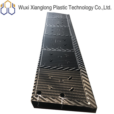 Tháp làm mát màu đen Bộ sạc Tháp làm mát PVC Bộ sạc 810mm * 3660mm