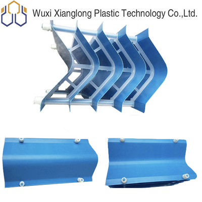 Bộ đếm dòng chảy PVC Loại bỏ sương mù Dòng chảy chéo Thay thế lấp đầy tháp làm mát