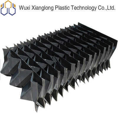 0,6mm Bộ khử trôi PVC 140-145mm Phụ tùng tháp giải nhiệt