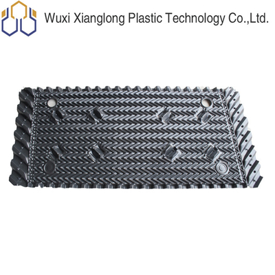 Tháp giải nhiệt phân phối nước nóng Vật liệu nạp vào Phương tiện dòng chảy chéo Bộ khử trôi PVC