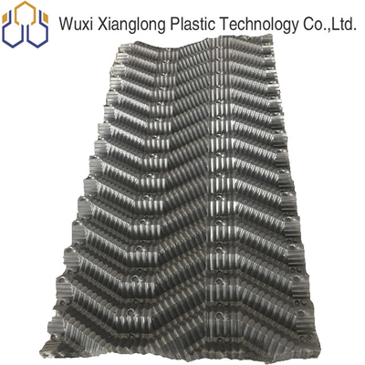 Tháp giải nhiệt PVC màu xanh đen Gói lấp đầy tổ ong 500mm 0,32-0,6mm